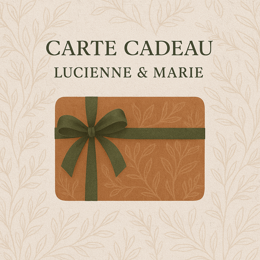 Carte cadeau Lucienne & Marie