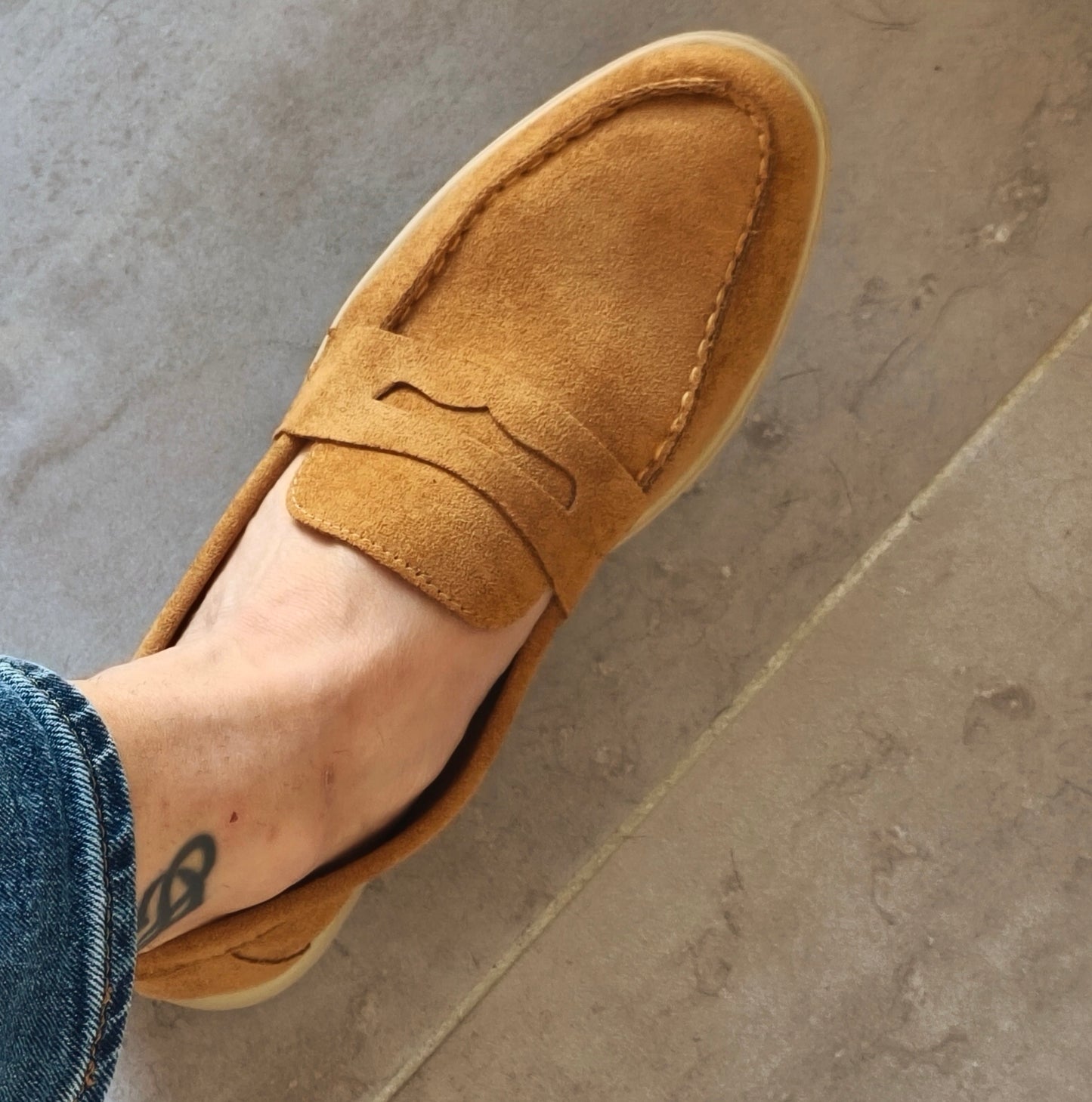 Les mocassins "Moka"