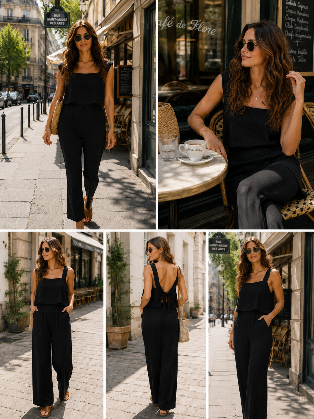 Combinaison Liv – Noire -30% (remise automatique au panier)