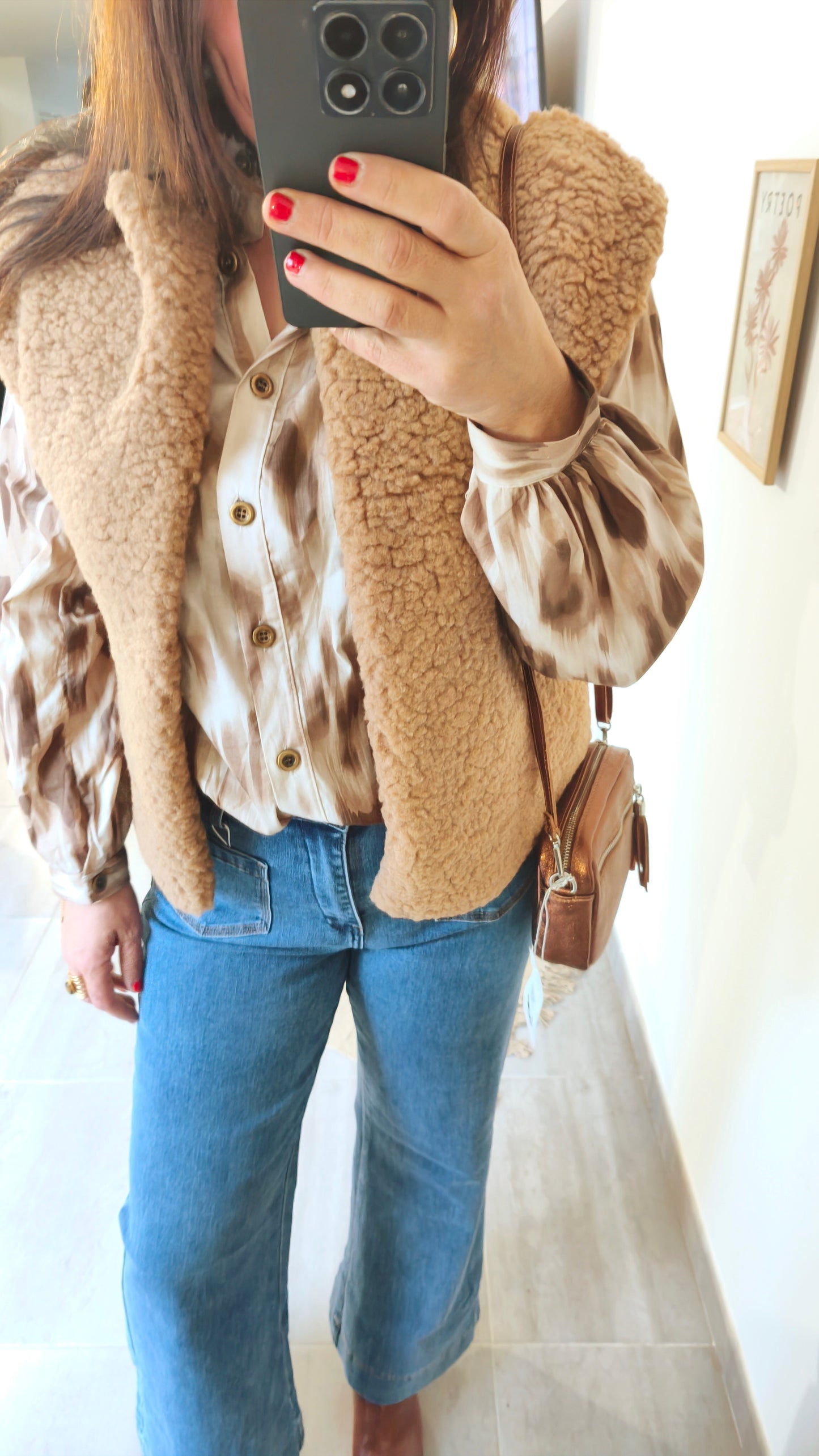 Le gilet "Teddy" Camel🇮🇹