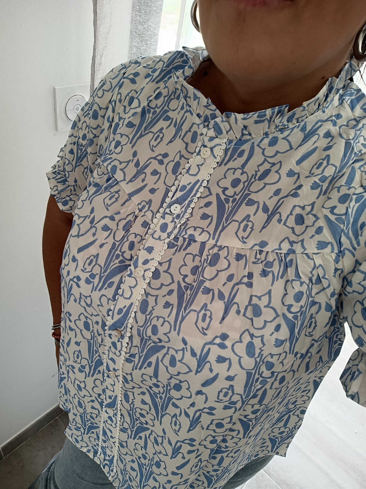 La blouse "Jade"