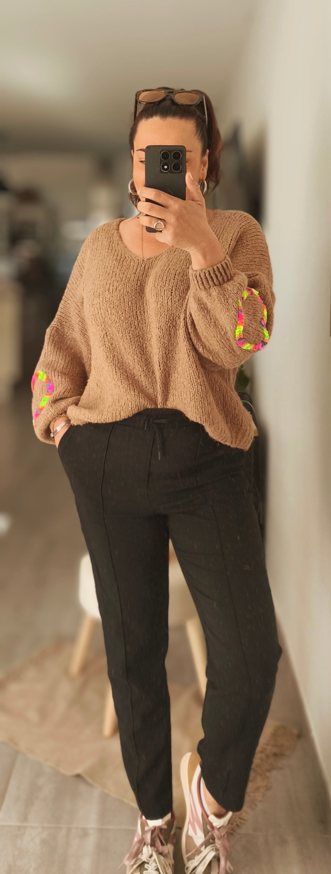 Le pull "Jude" Camel