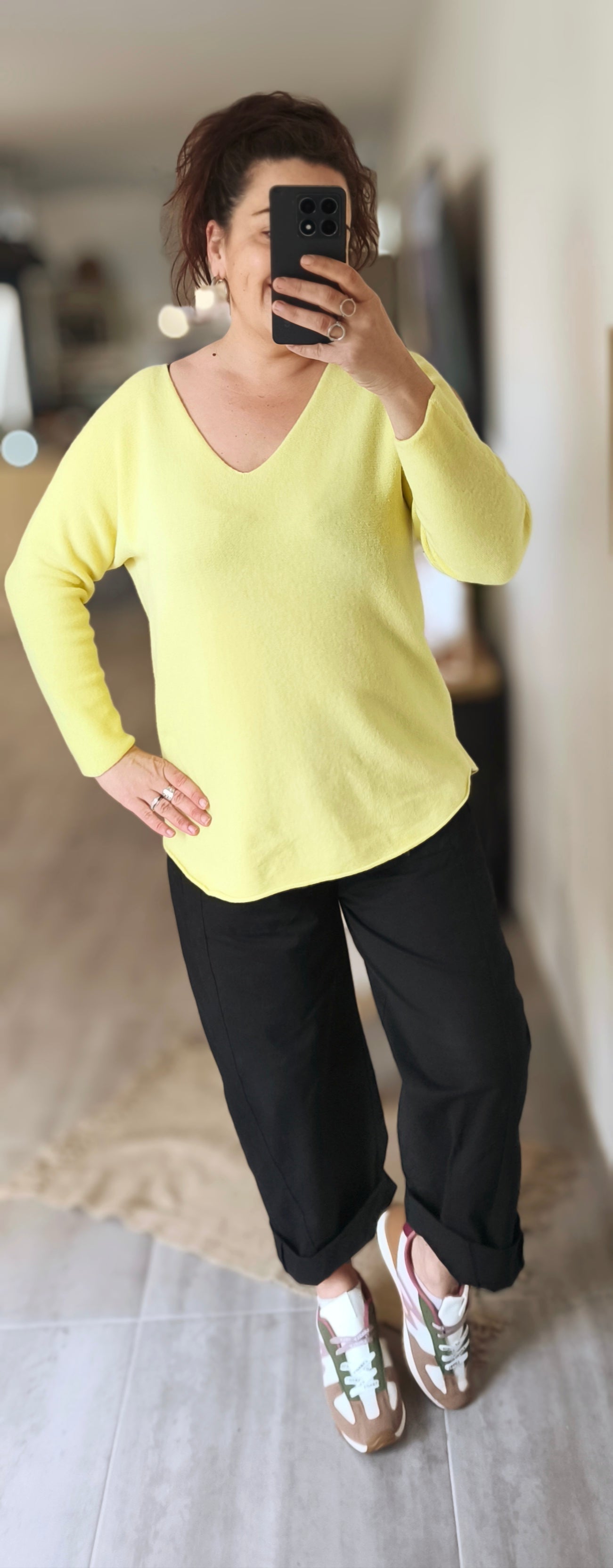 Le pull Maxi "Yellow"