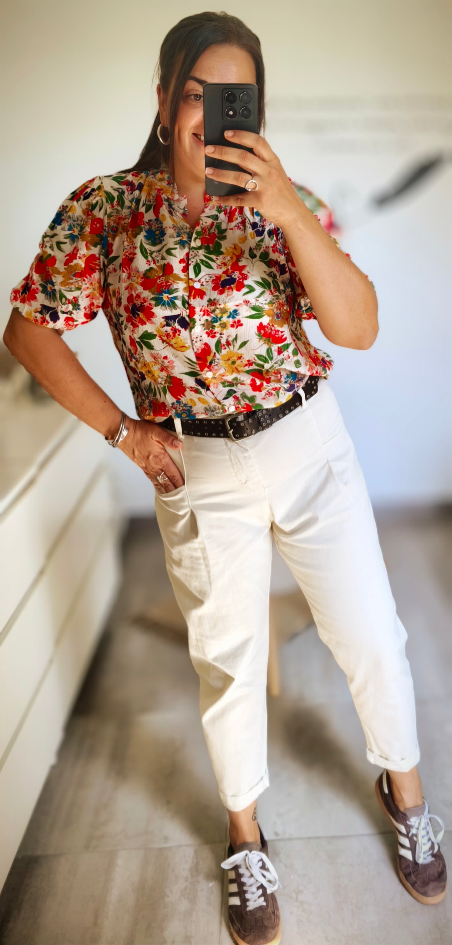La blouse "Flora"