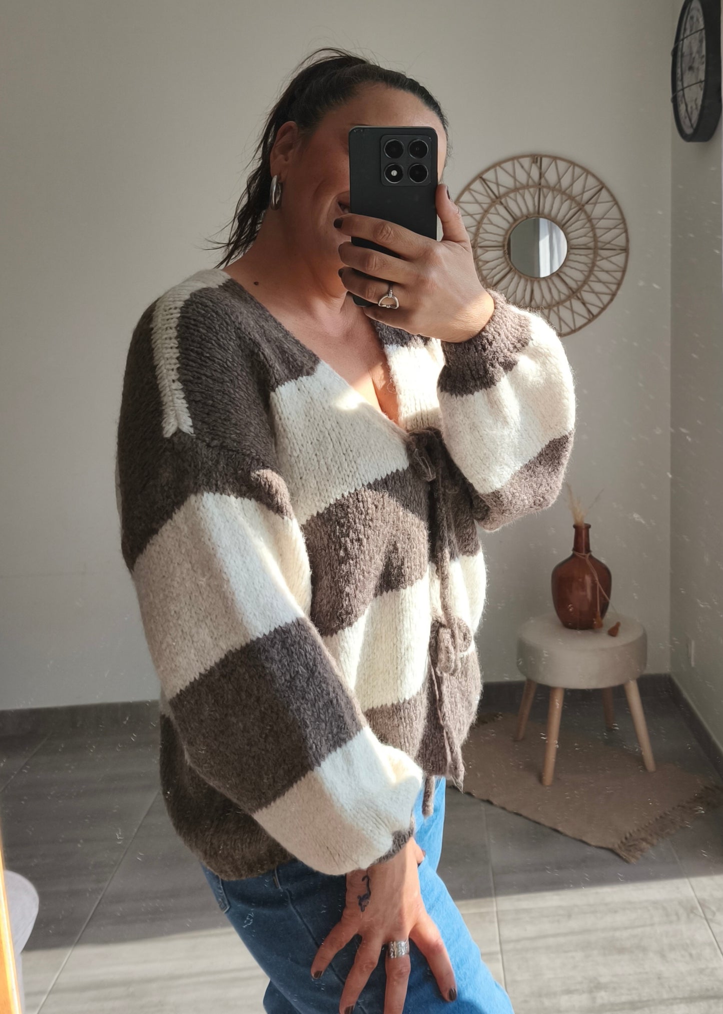 Le gilet "Chris" Marron