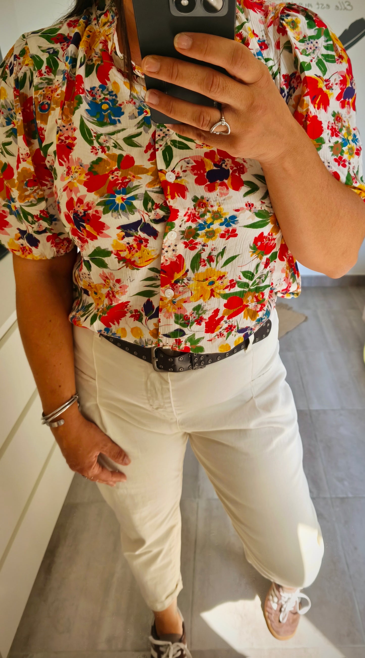 La blouse "Flora"