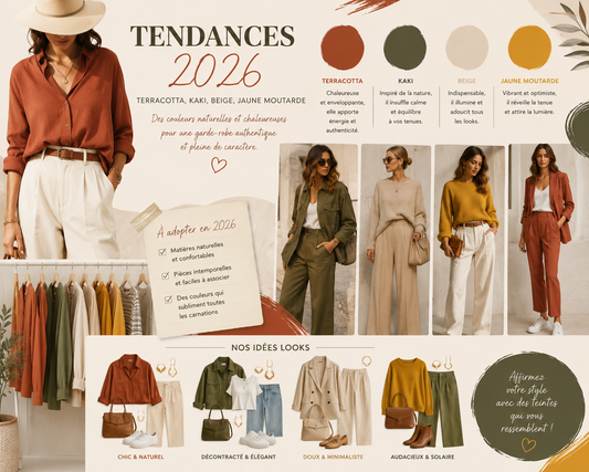 Les couleurs tendance de l'été 2026 : la palette à adopter