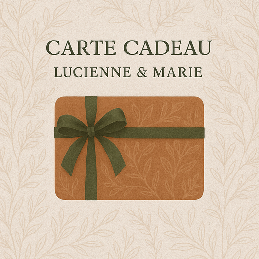 Carte cadeau Lucienne & Marie
