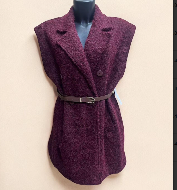 Le manteau sans manches "Tutu"