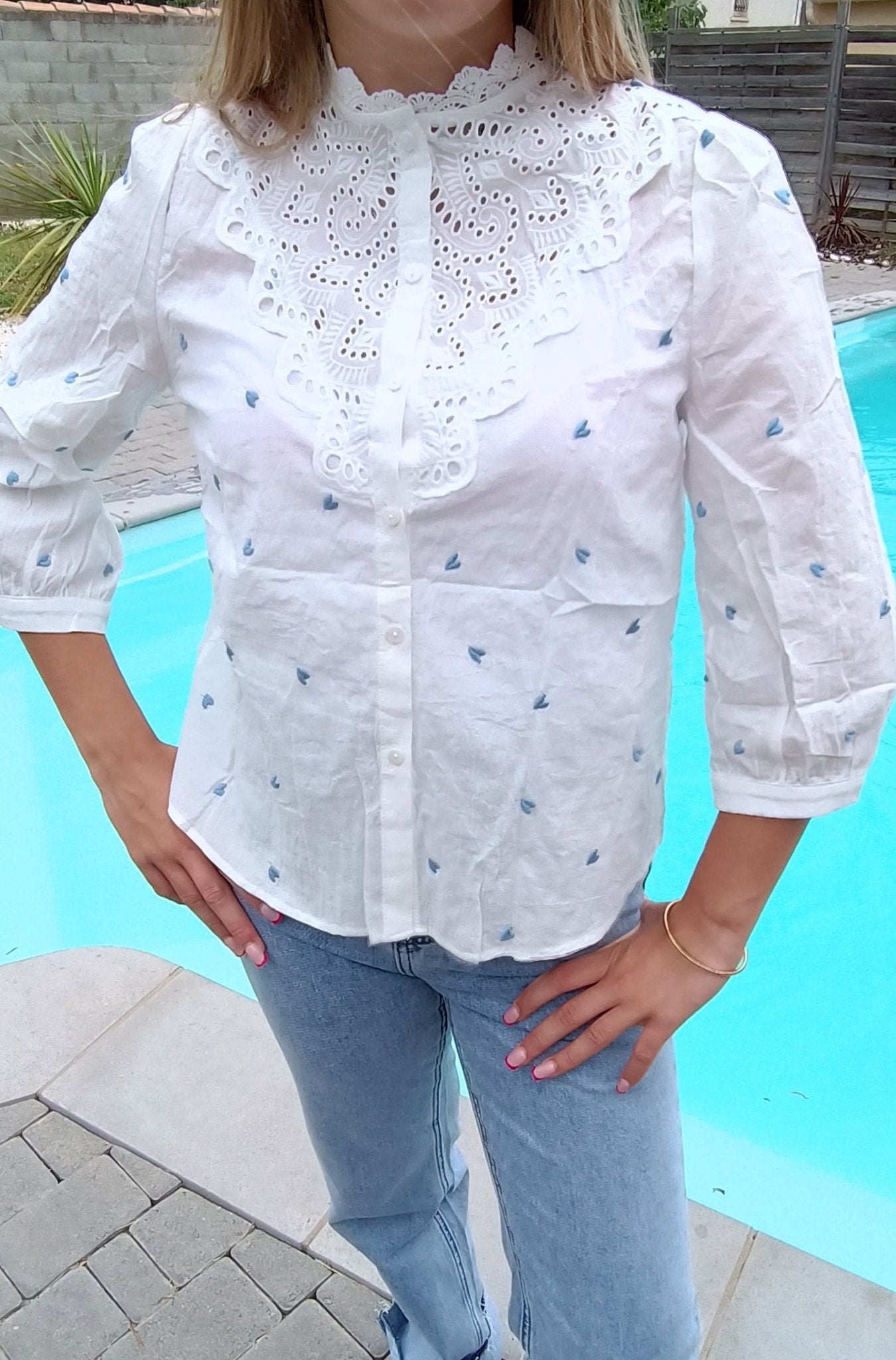 Blouse "Carine" - Lucienne & Marie