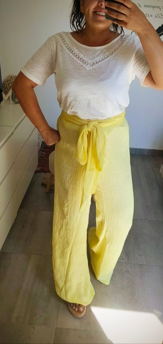 Combi "Infinity" jaune - Lucienne & Marie