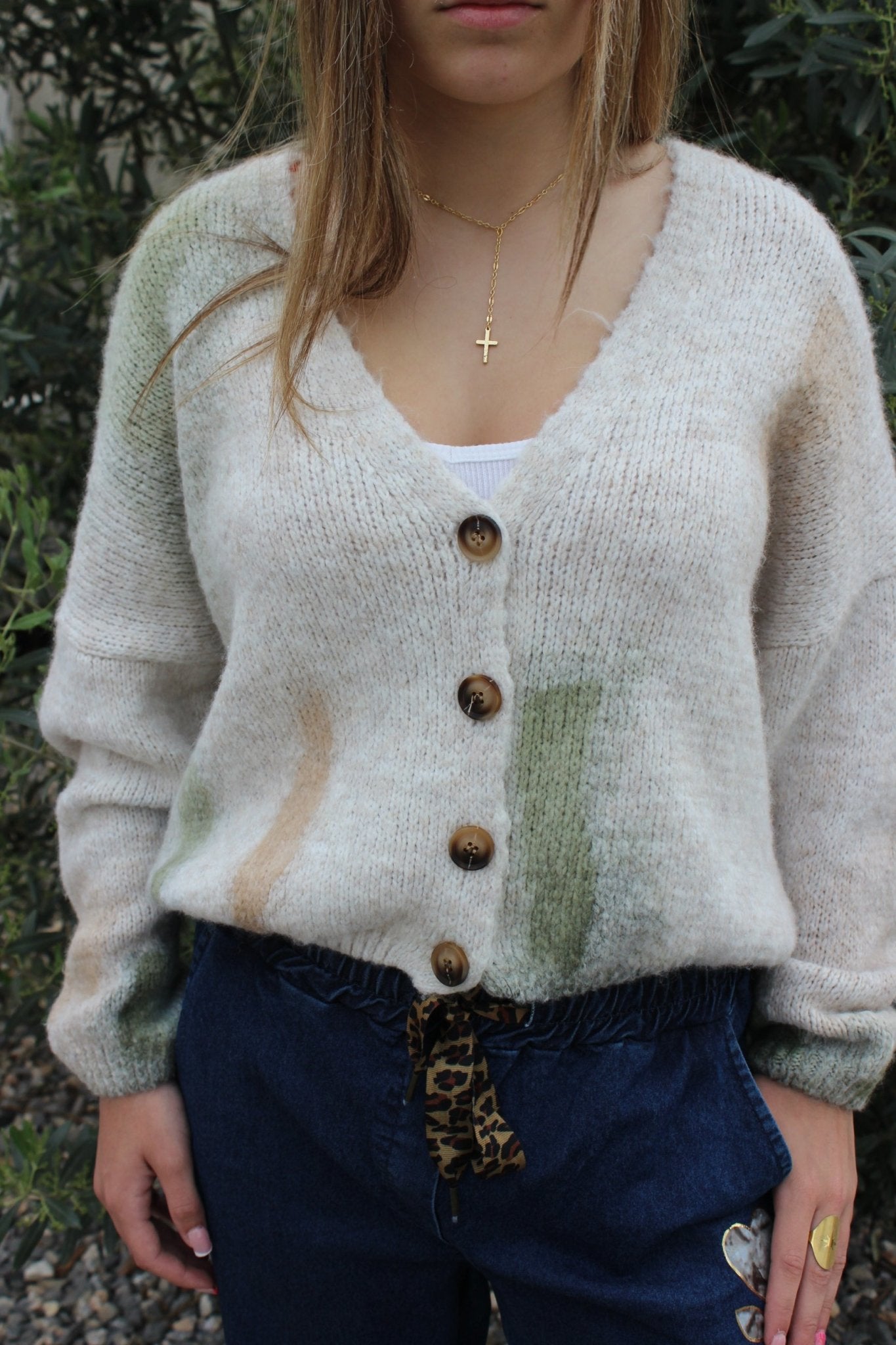Gilet "Élise" - Lucienne & Marie