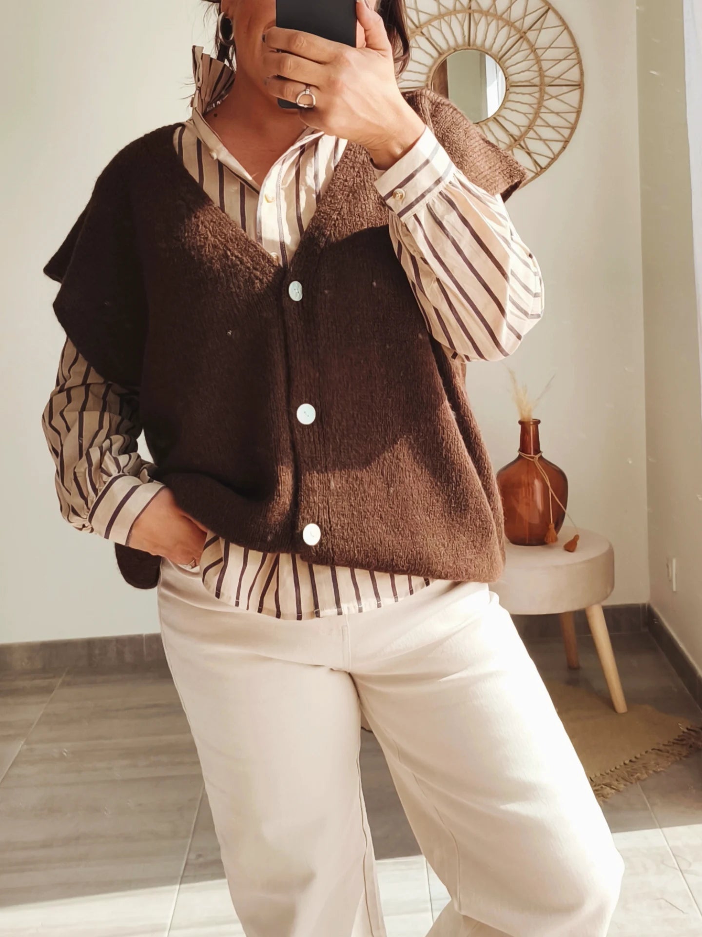 Gilet "Liza" - Lucienne & Marie