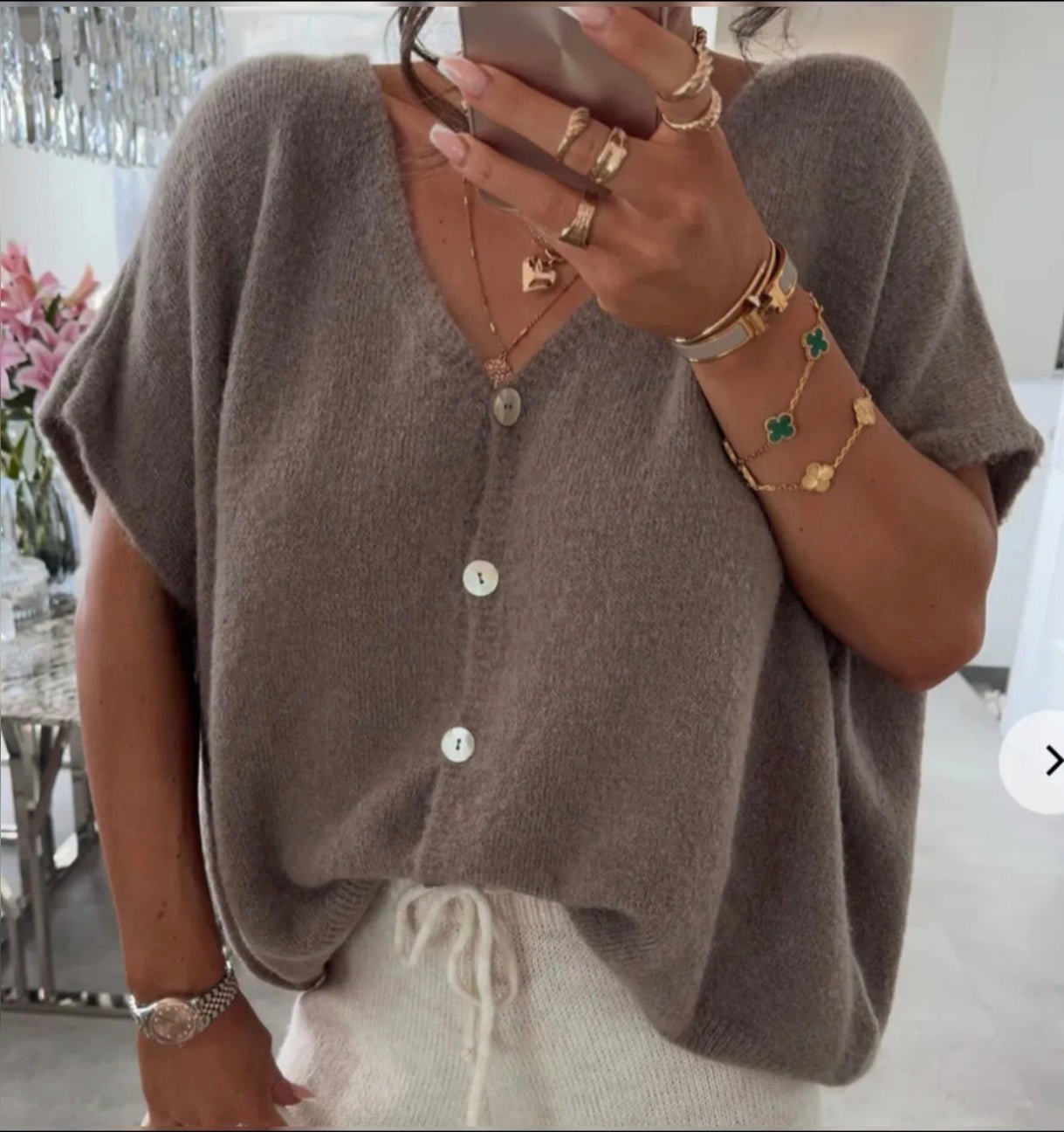 Gilet "Liza" - Lucienne & Marie