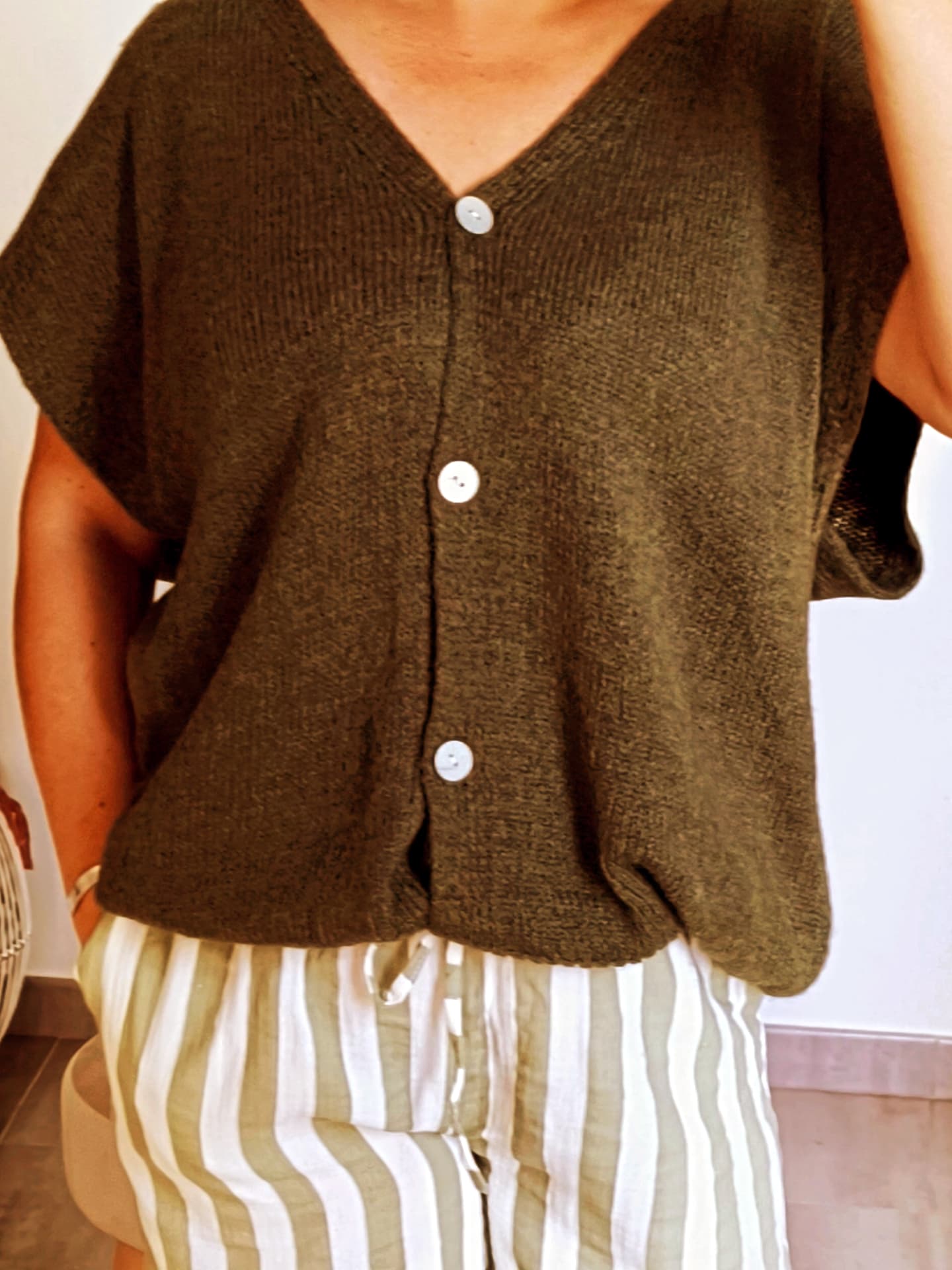 Gilet "Liza" - Lucienne & Marie