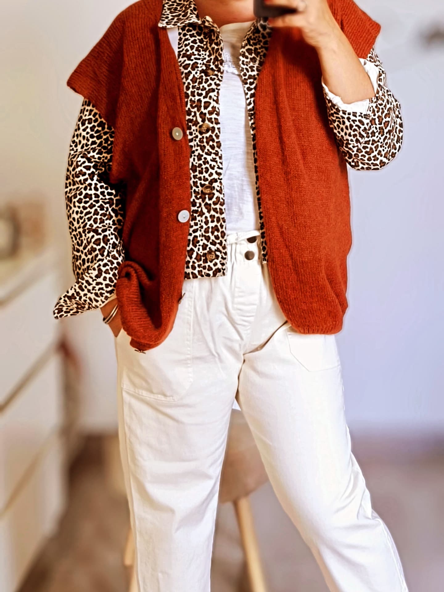 Gilet "Liza" - Lucienne & Marie