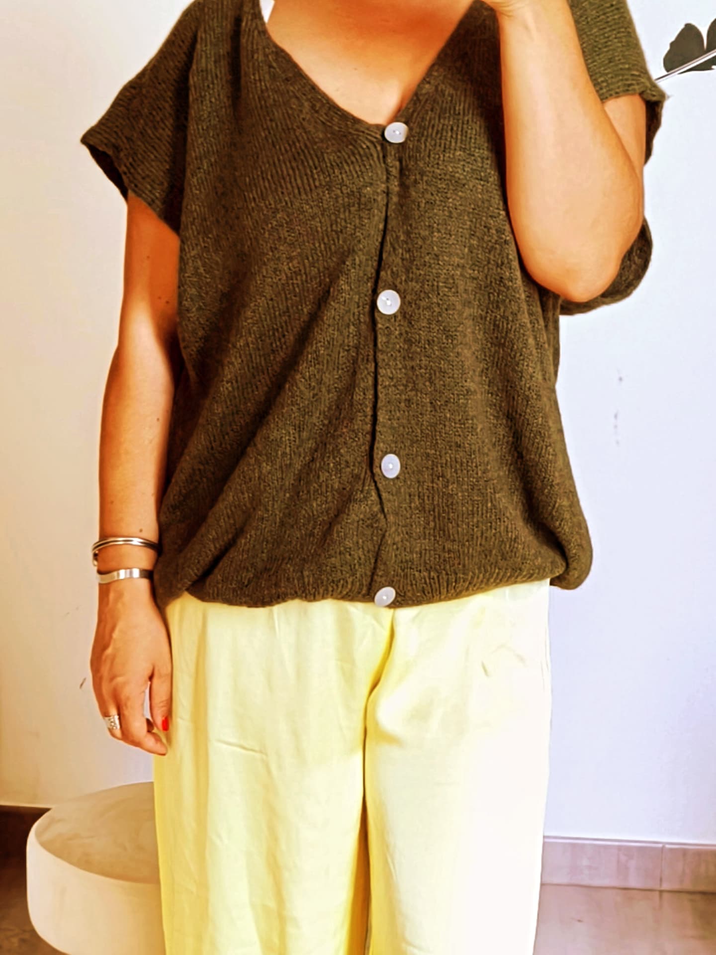 Gilet "Liza" - Lucienne & Marie