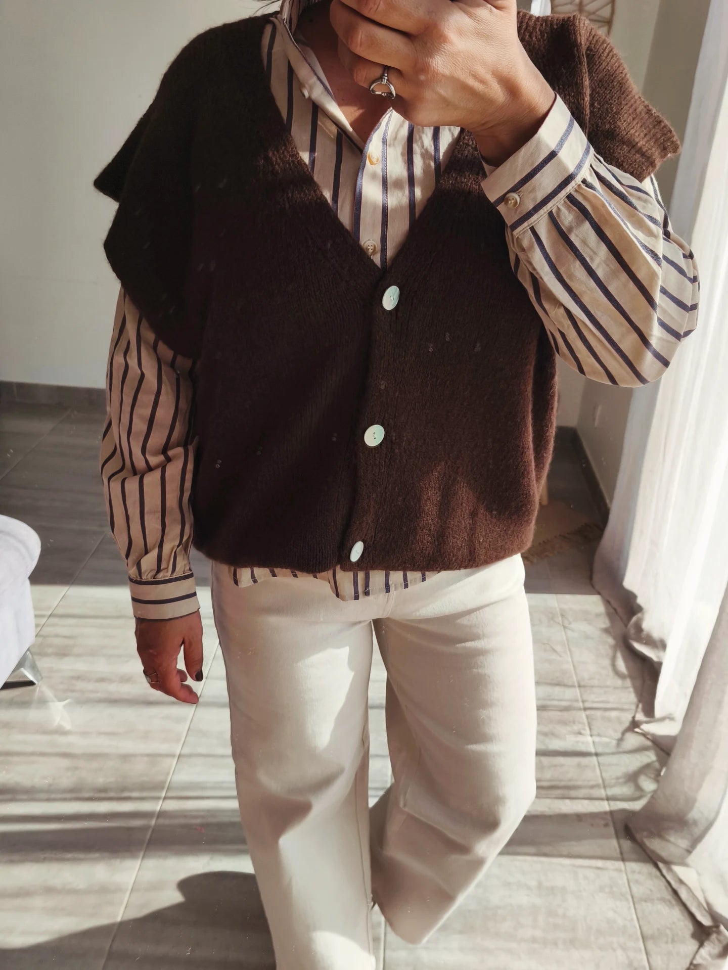 Gilet "Liza" - Lucienne & Marie