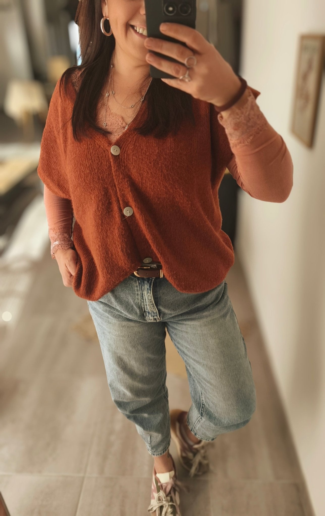 Gilet "Liza" - Lucienne & Marie