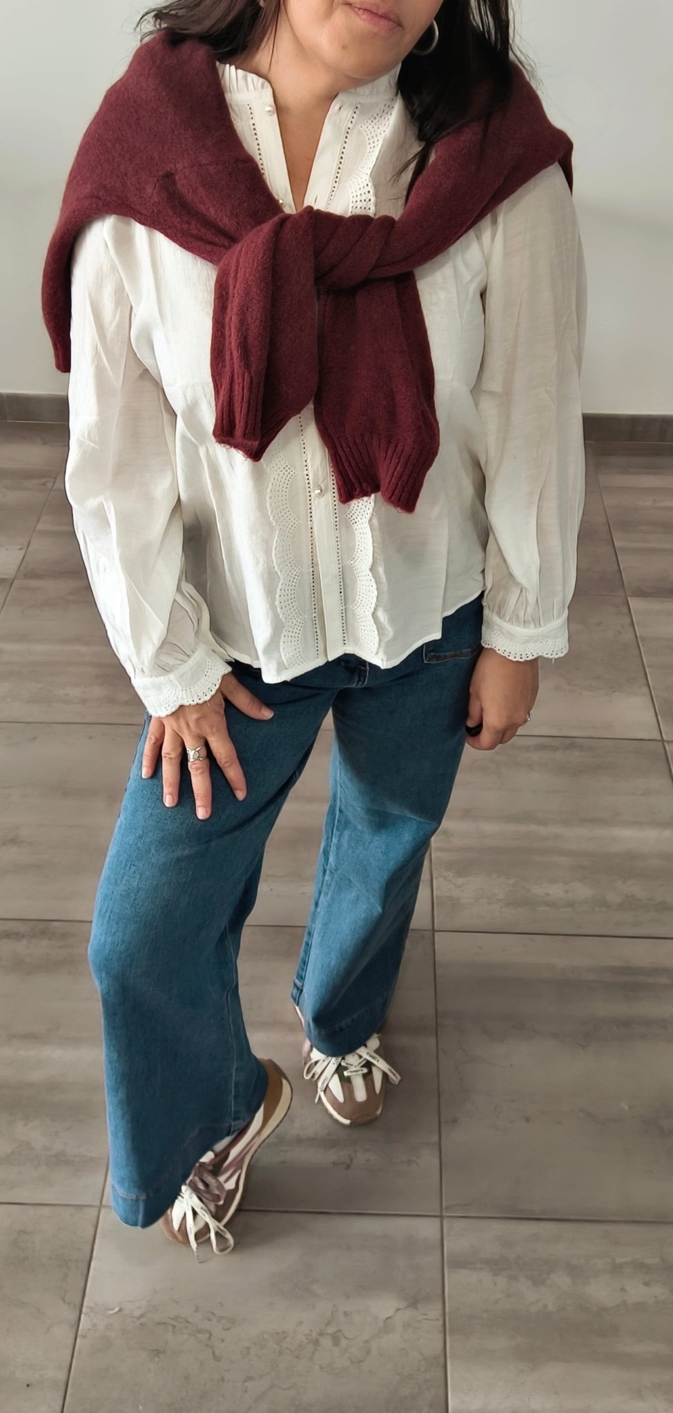 Le gilet "Inès" - Lucienne & Marie