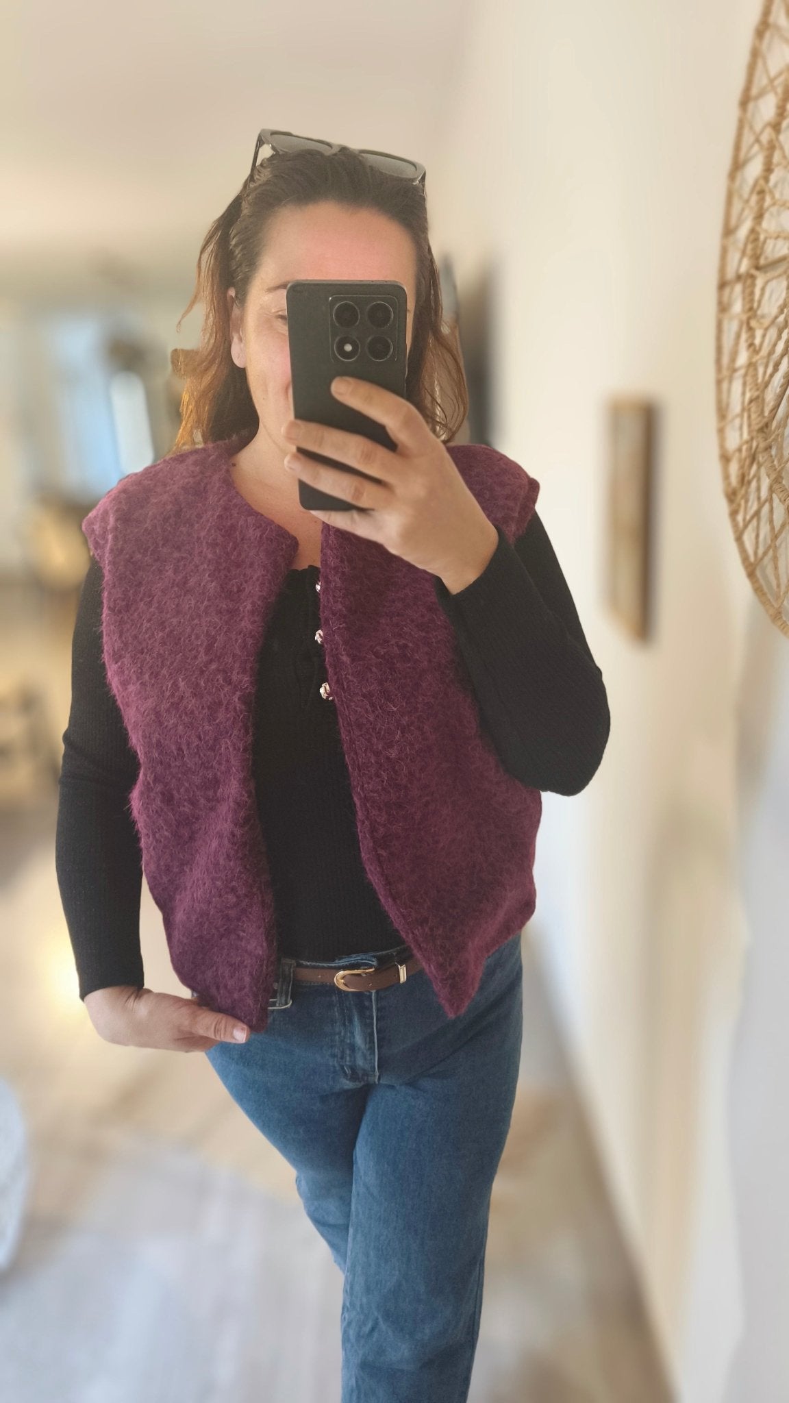 Le gilet "Lily" - Lucienne & Marie