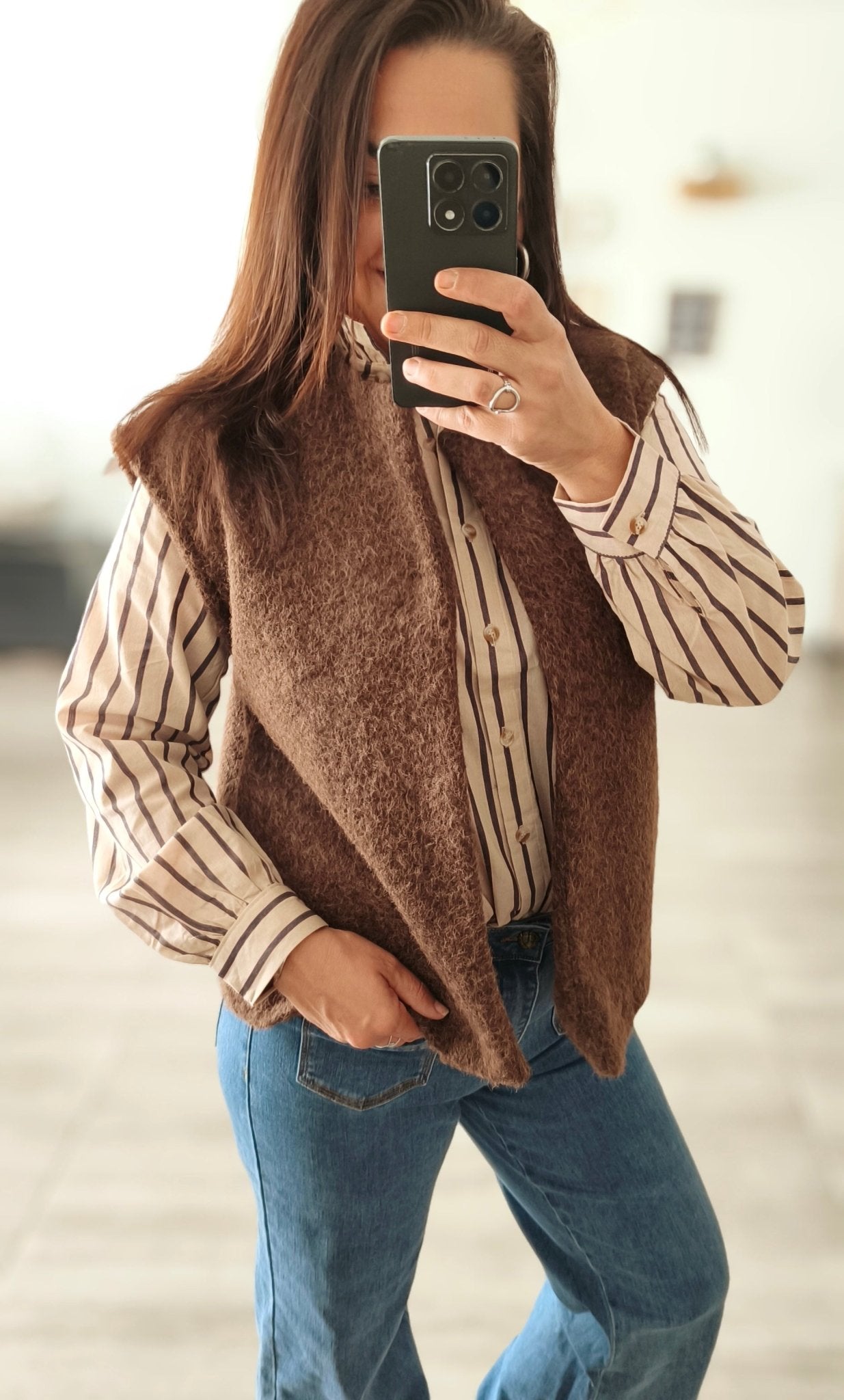 Le gilet "Lily" - Lucienne & Marie
