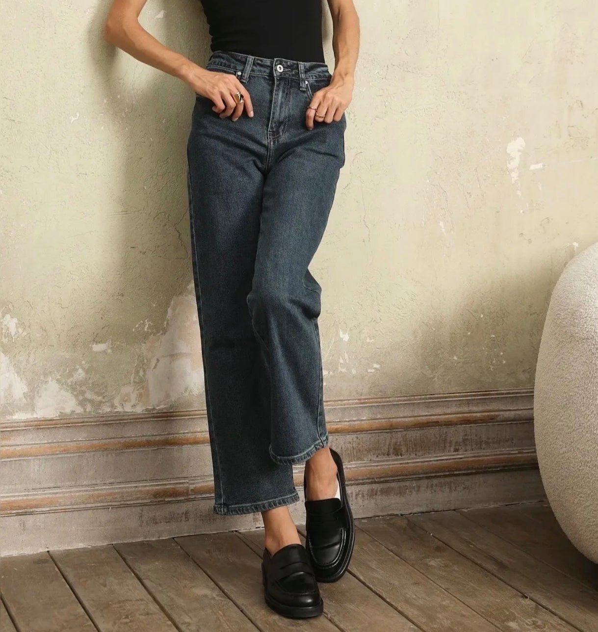 Le Jean straight "Manon" - Lucienne & Marie
