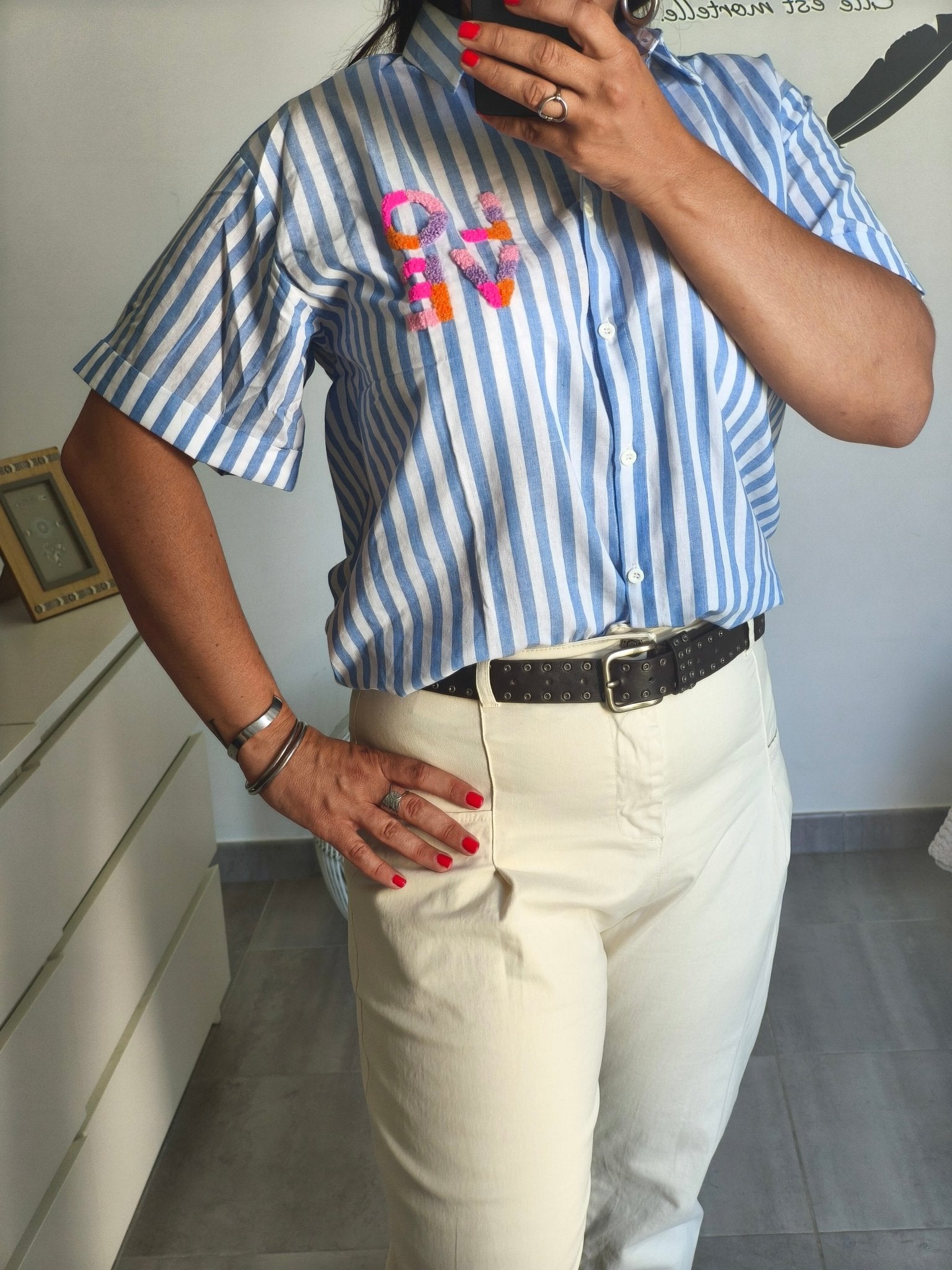 Pantalon "CEINTURON" - Lucienne & Marie