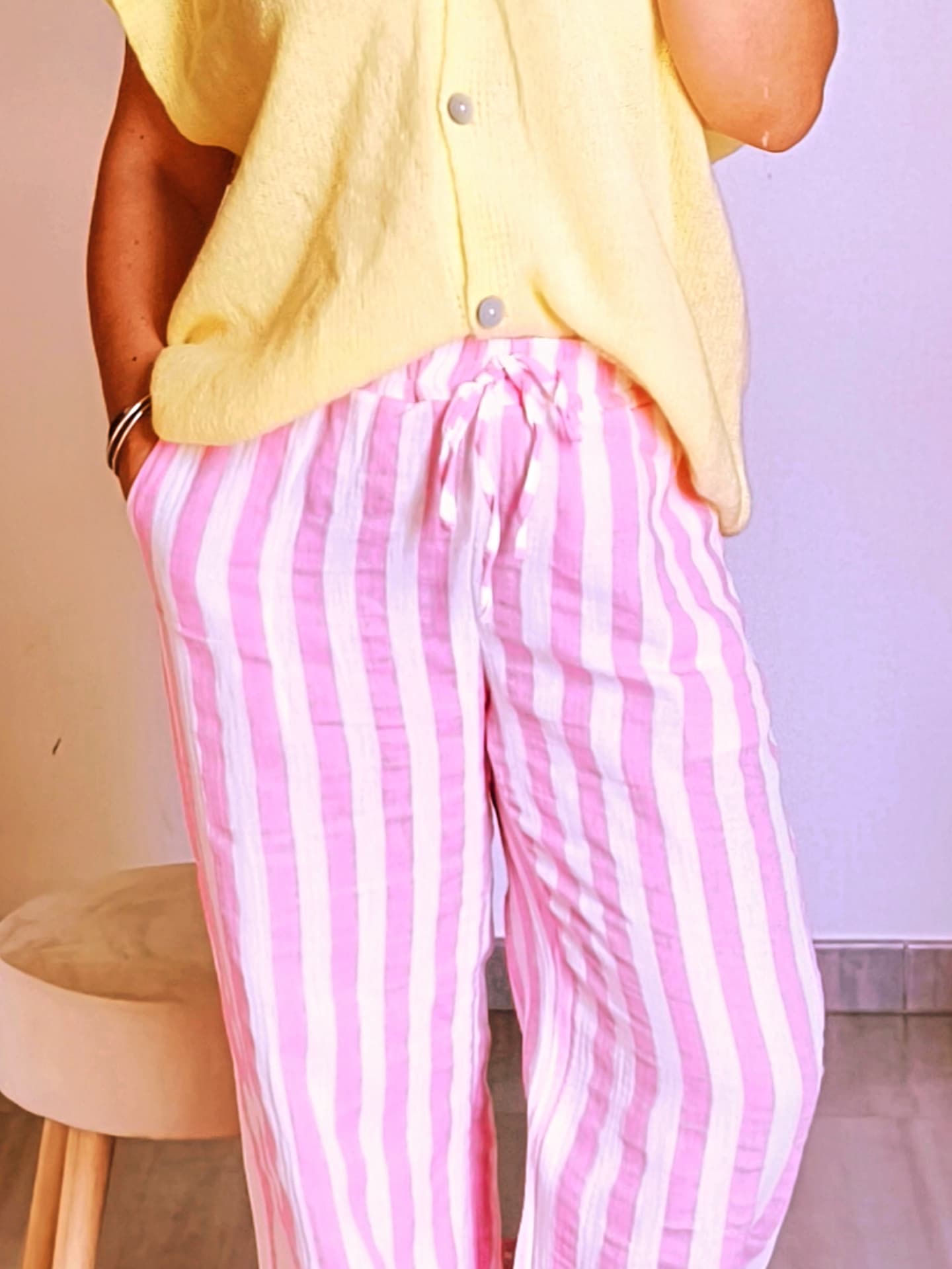 Pantalon "Marlène" - Lucienne & Marie