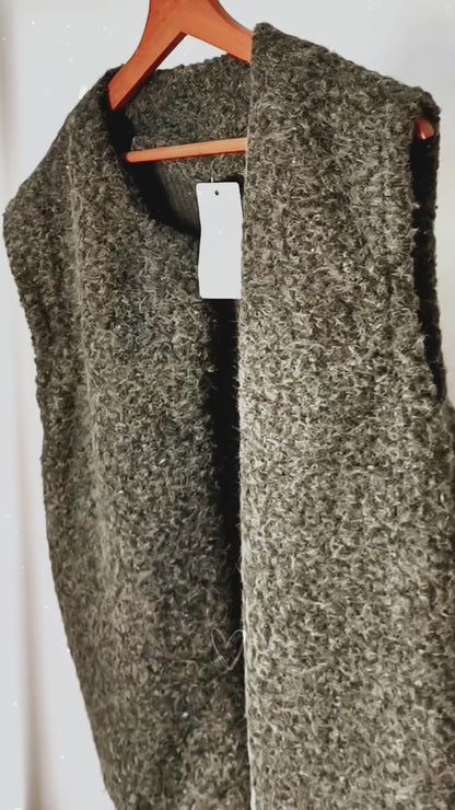 Le gilet "Lily" beige