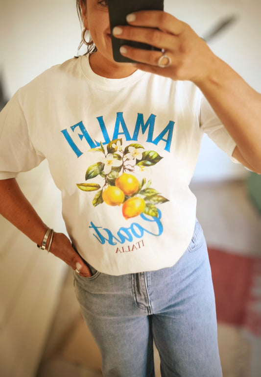 Le t-shirt imprimé "Iris"