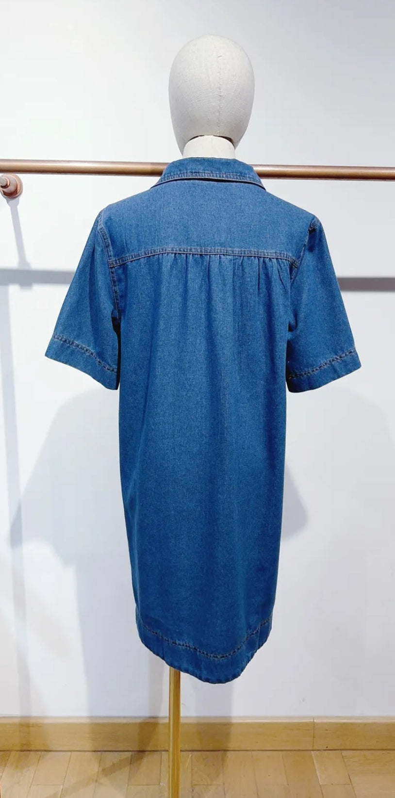 Robe Marion – Denim Bleu