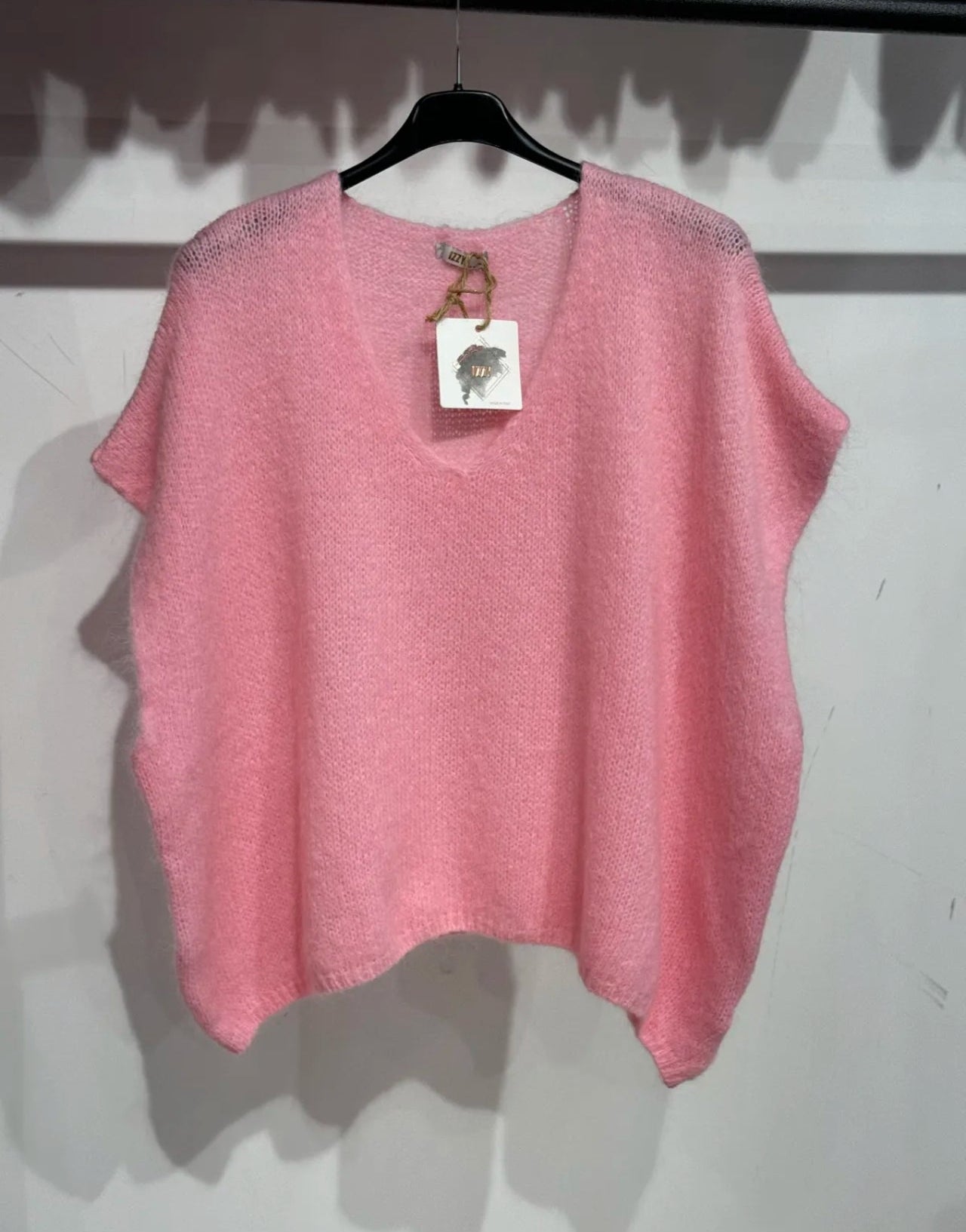 Le pull sans manches "Éloïse" Rose