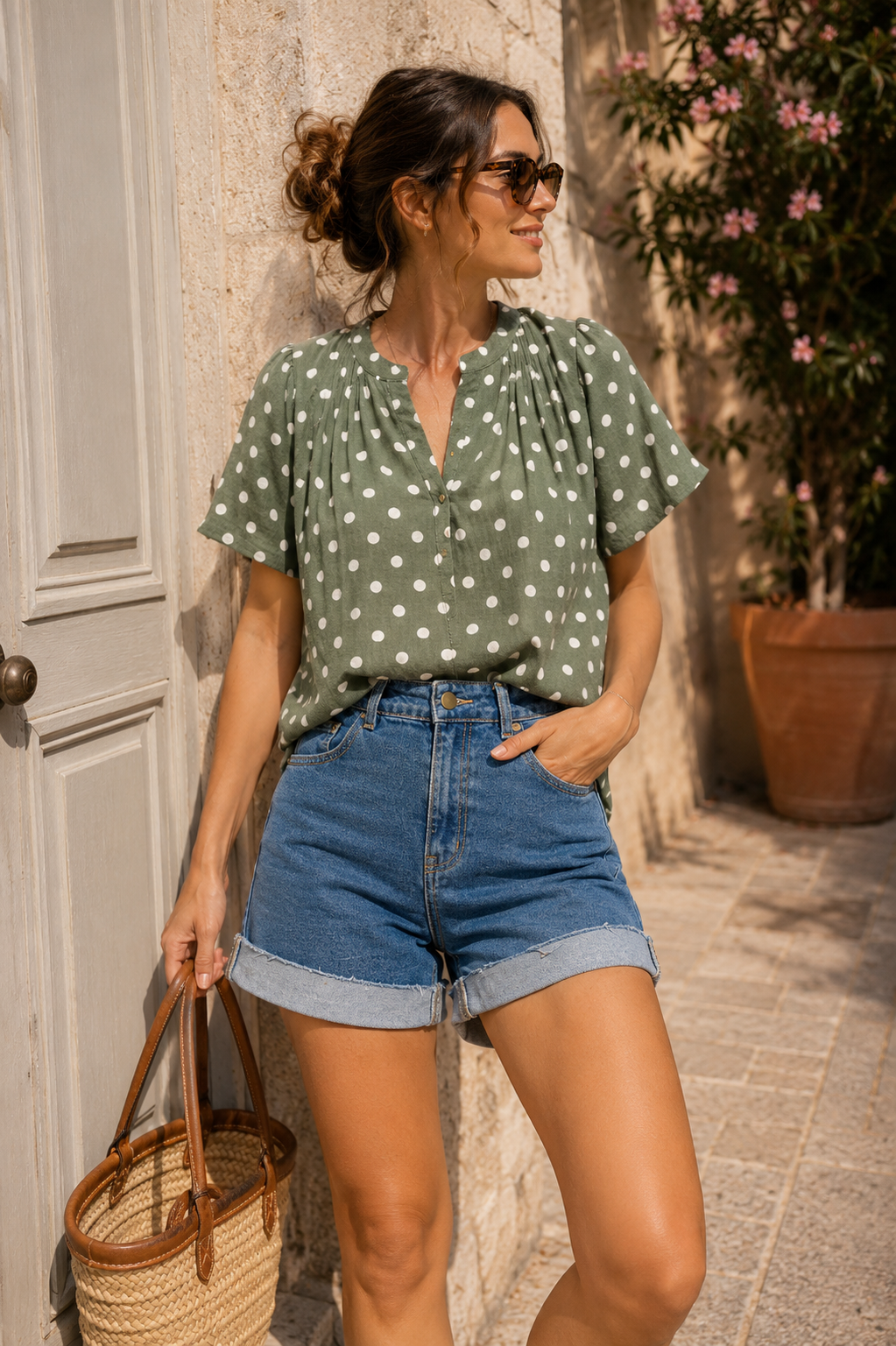 Short Camargue – Denim Bleu Revers