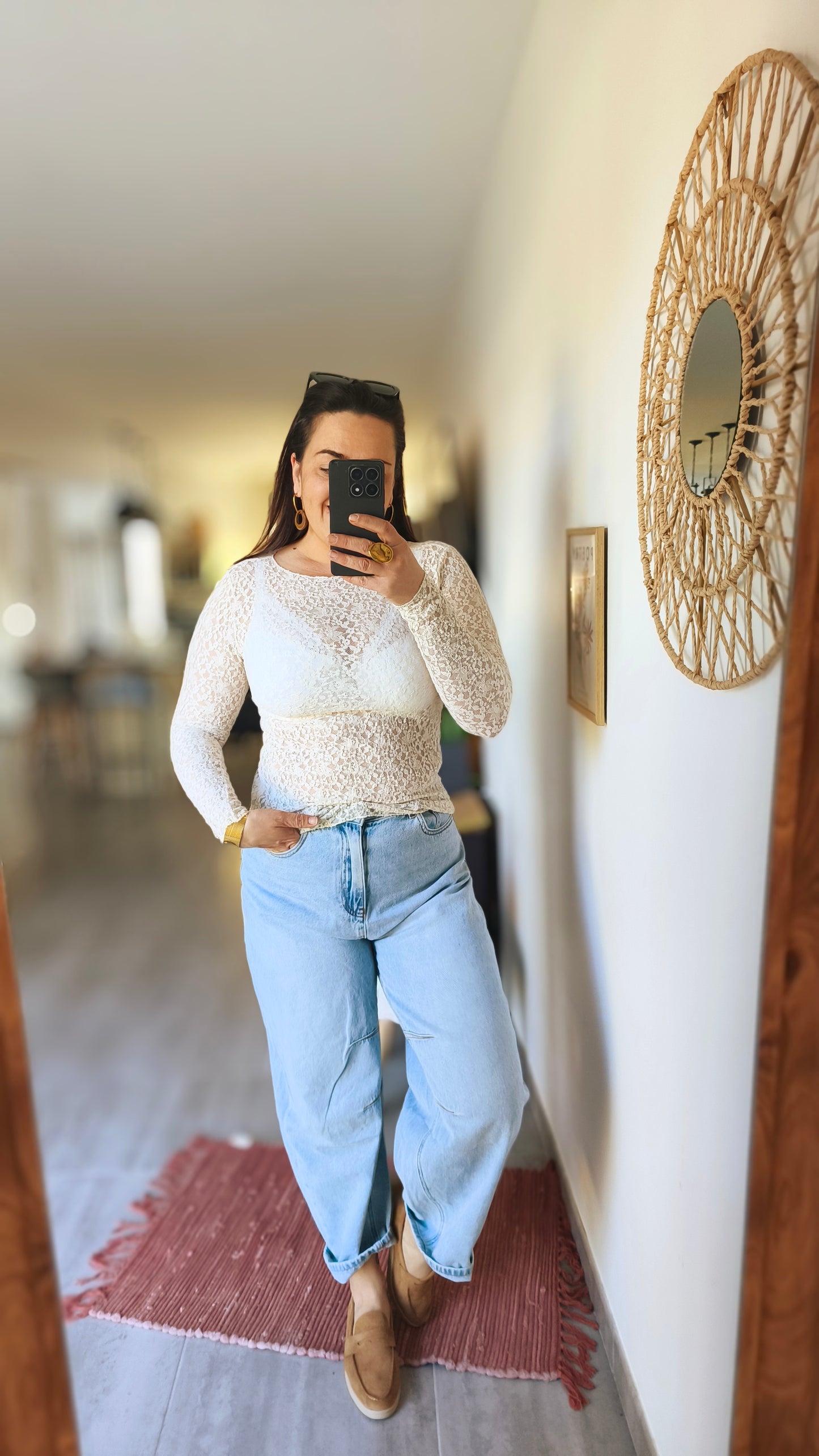 The "Sofia" Barrel Jean