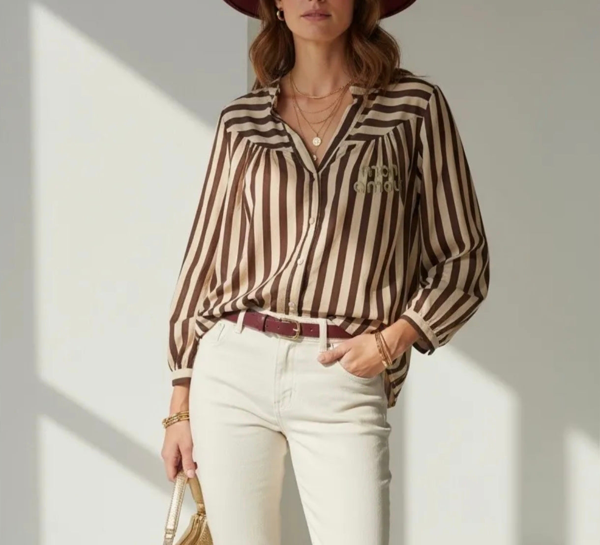 La chemise 100% coton "Mon amour"