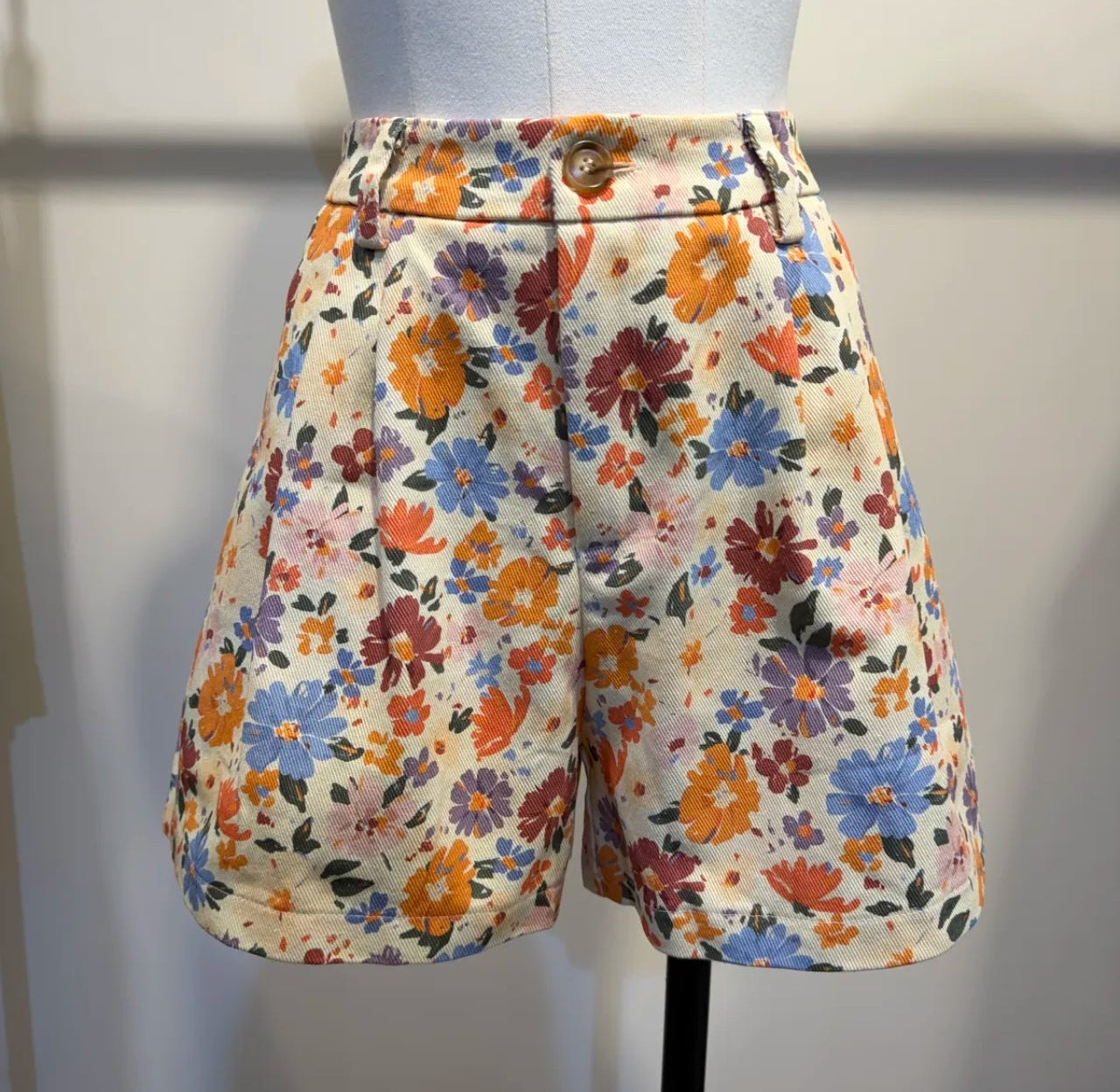 Short Zélie – Fleuri Multicolore