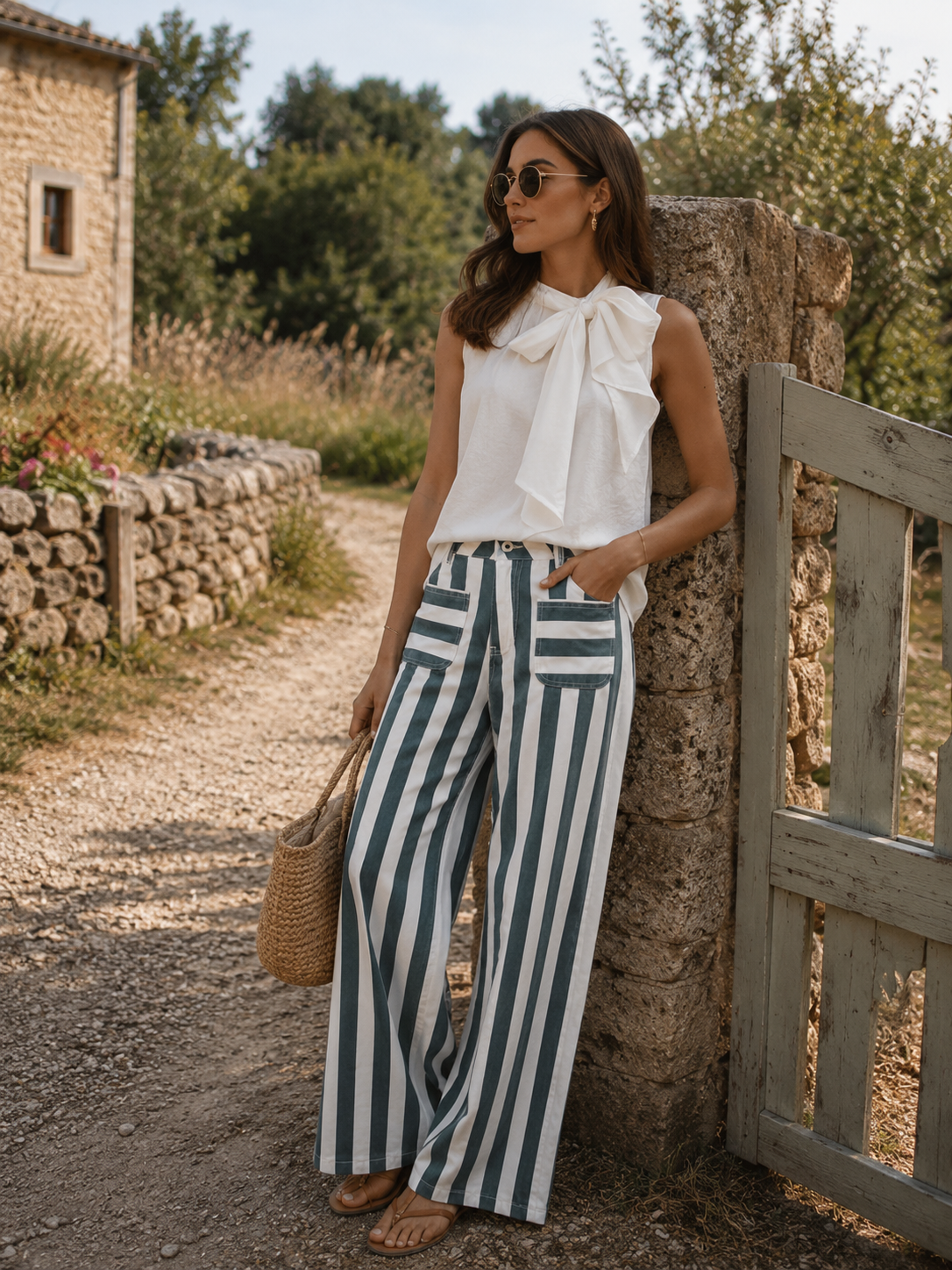 Top Scarlett – Col Foulard Noué