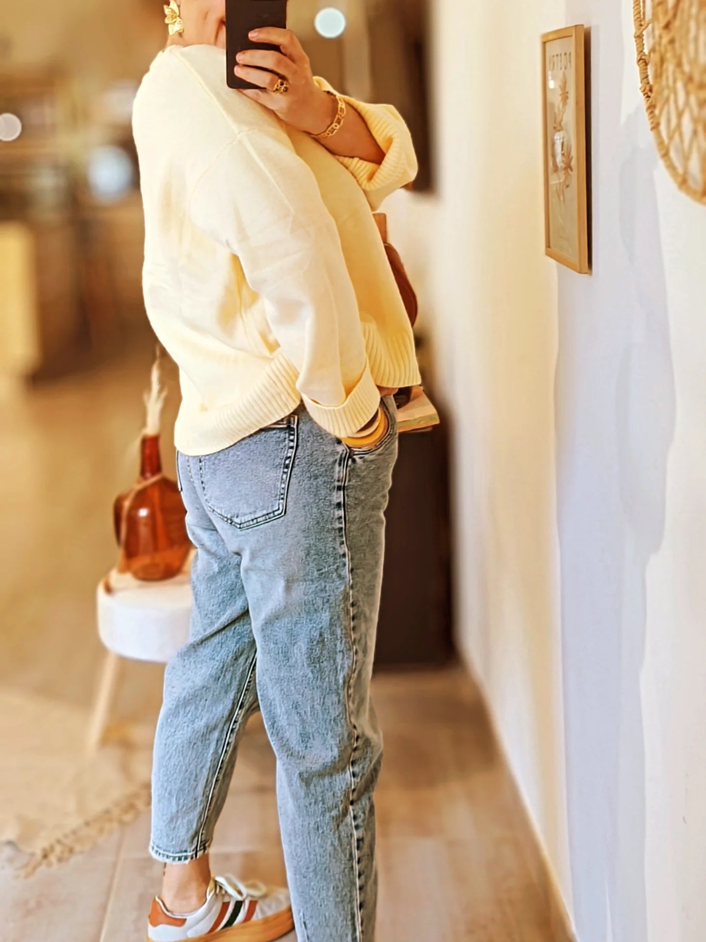 Le jean coupe boyfriend "Lia"