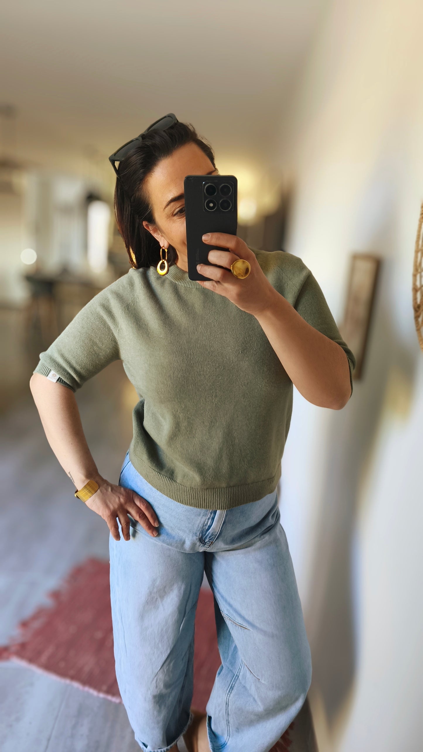 The "Sofia" Barrel Jean
