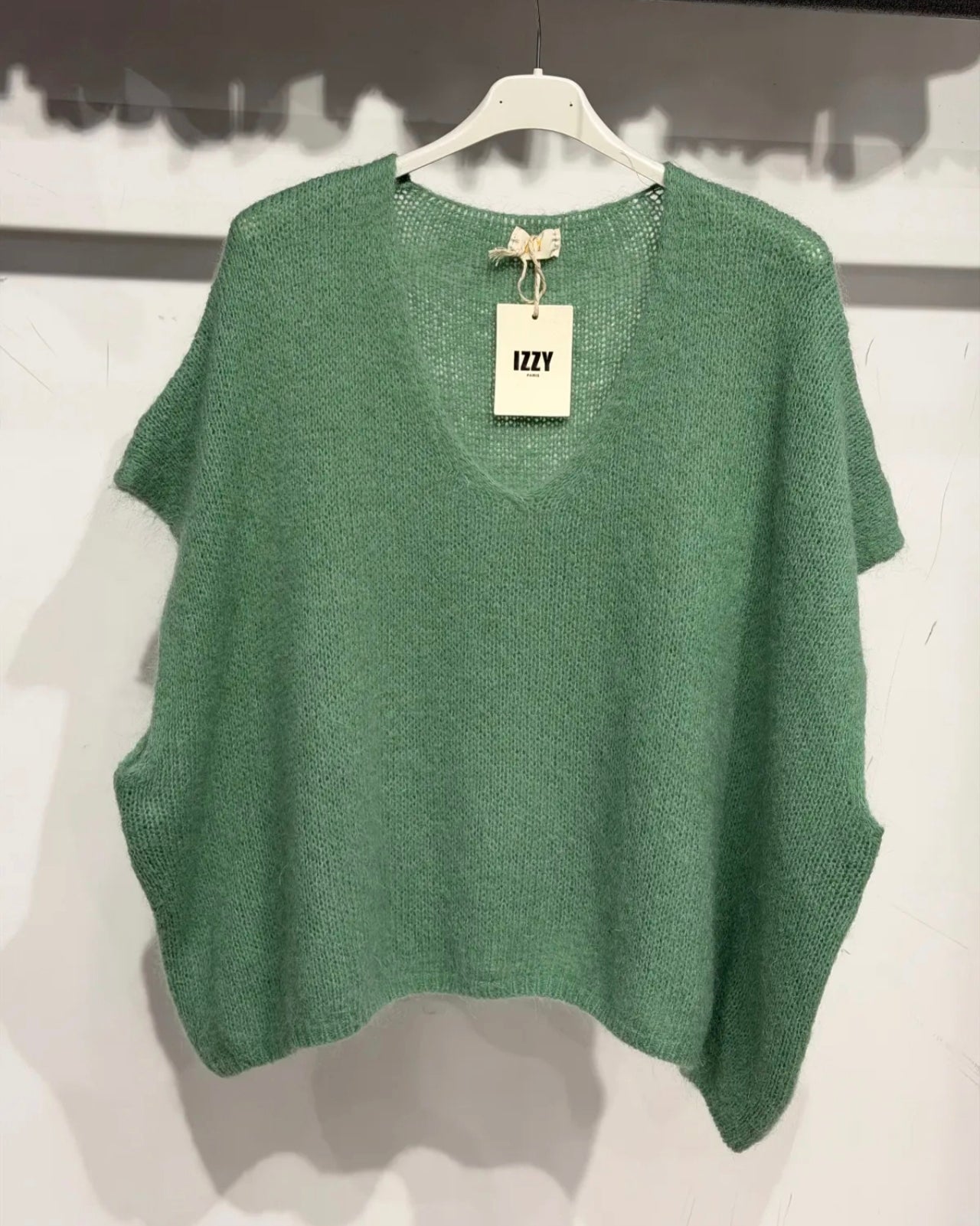 Le pull sans manches "Éloïse" Vert