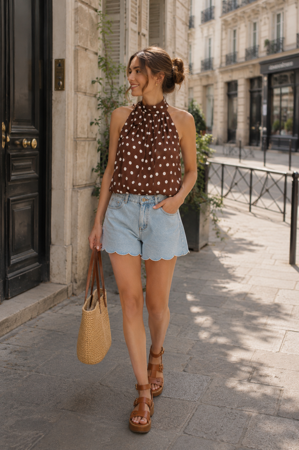 Le short Romane- Jean