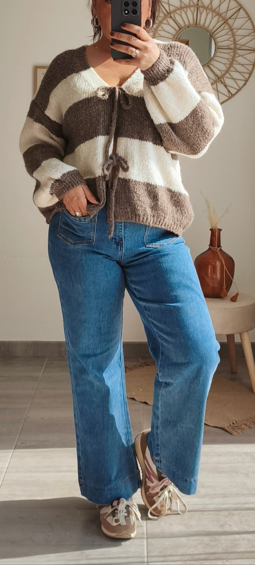 Le gilet "Chris" Marron