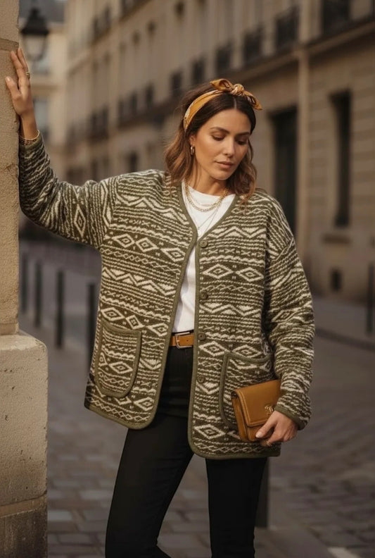 SOLDES -20% - La veste en Laine "Lénie"