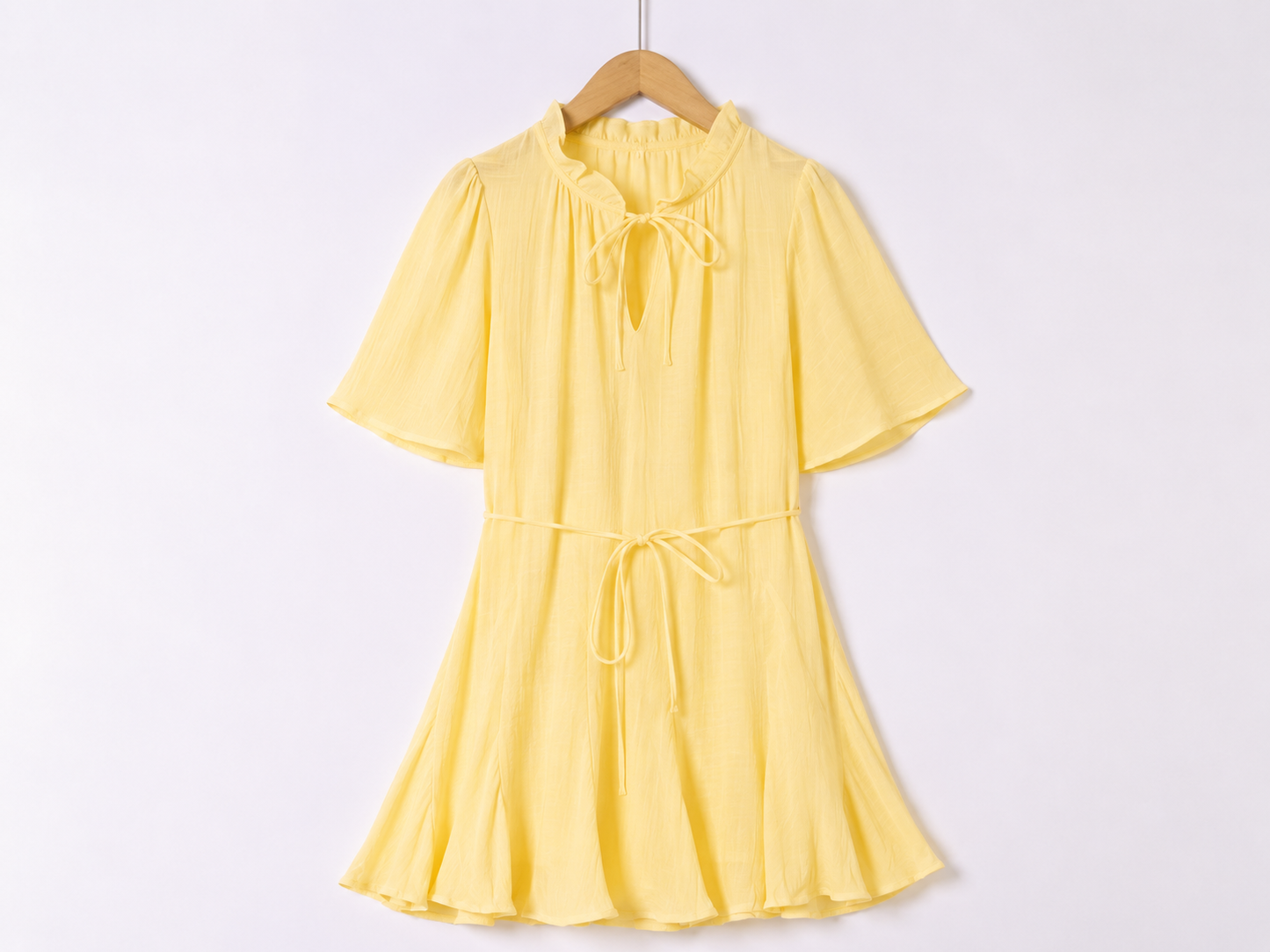 Robe Mélodie – Jaune Soleil