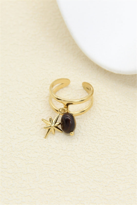 SOLDES -20% - La bague "pampillette" en acier inoxydable