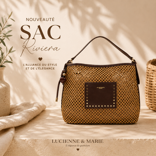 Sac Riviera- Paille tressée