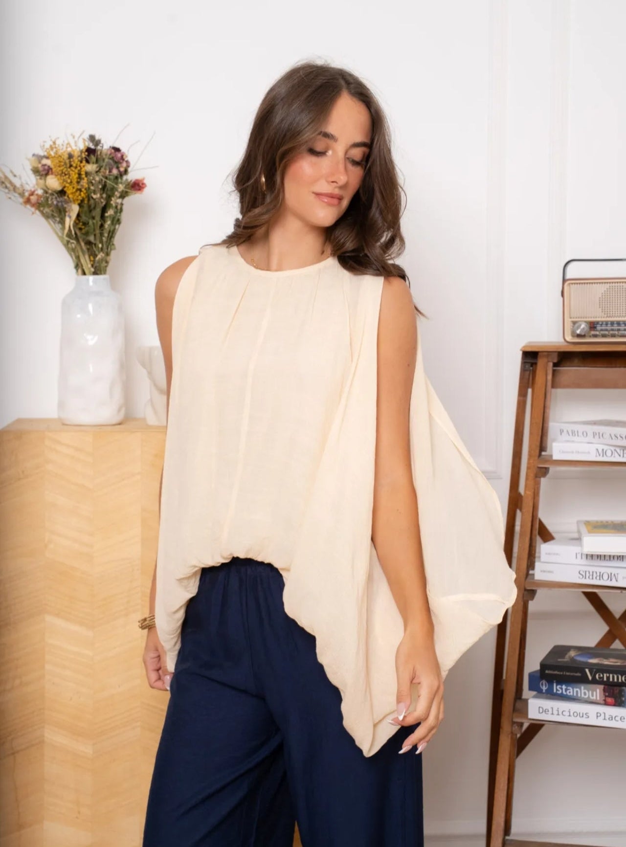 Alix- La blouse fluide