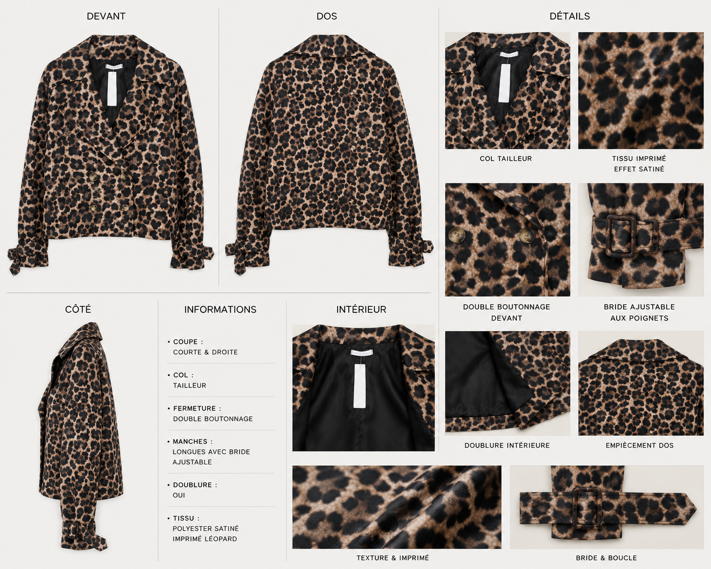 Die Leopardenjacke „Leo“