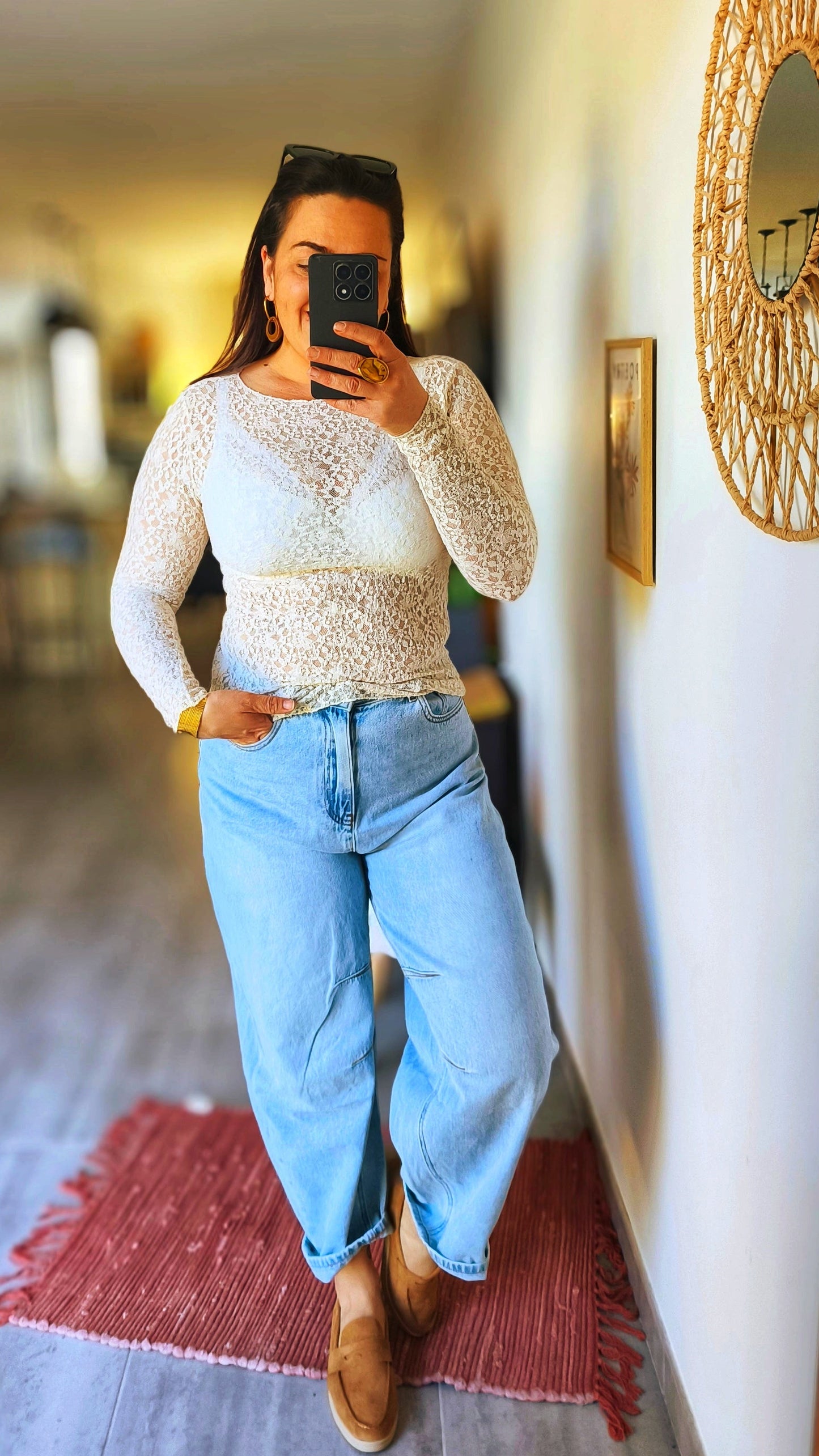 The "Sofia" Barrel Jean